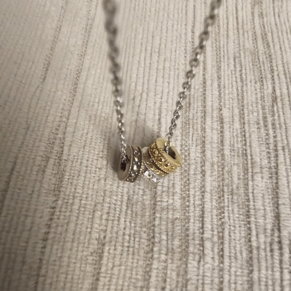 Touchstone Crystal Triple-Slide Necklace - Picture 6 of 7